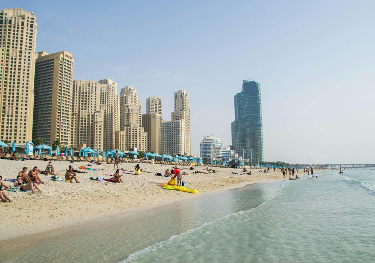 ドバイWalk To The Beach Or Enjoy The Amazing View From The Balconyアパートメント エクステリア 写真